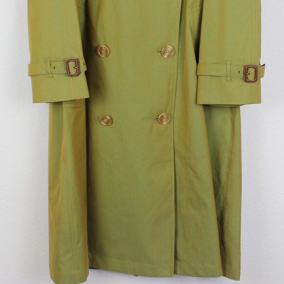 NWT Burberry Trench Coat | Contrast Knit, Designer London Heritage Style - Picture 10 of 16